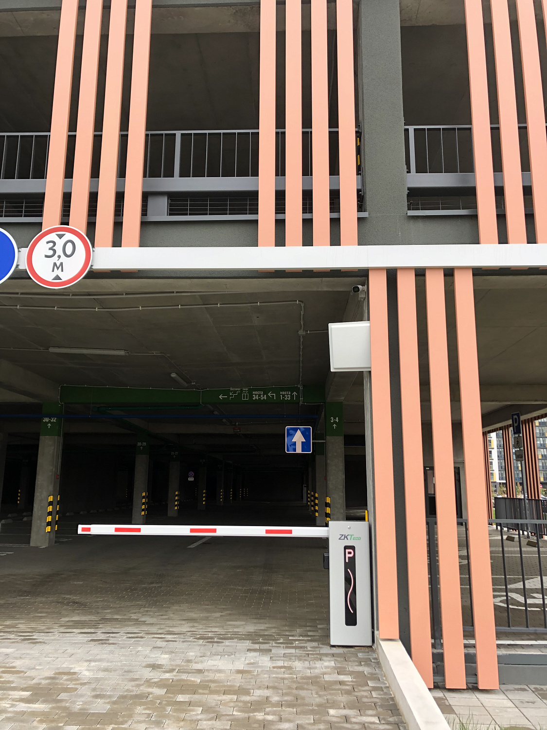 СКУД ZKTeco для парковки в Новой Боровой